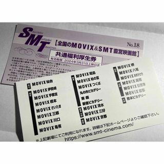 MOVIX＆SMT直営映画館 チケット2枚セット(その他)