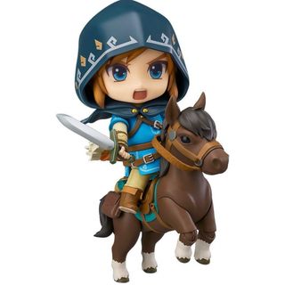 グッドスマイルカンパニー(GOOD SMILE COMPANY)のねんどろいど リンク ブレス オブ ザ ワイルドVer. DXエディション(ゲームキャラクター)