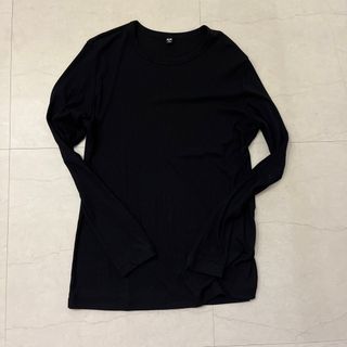 ユニクロ(UNIQLO)のUNIQLO シアージャージークルーネックT(Tシャツ(長袖/七分))