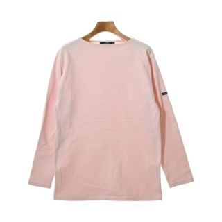 セントジェームス(SAINT JAMES)のSAINT JAMES Tシャツ・カットソー 4(M位) ピンク 【古着】【中古】(カットソー(半袖/袖なし))