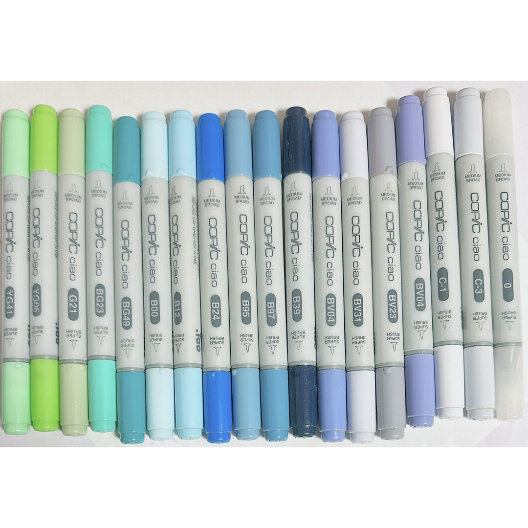 COPIC(コピック)のToo コピックチャオ バラ 38色 中古 インテリア/住まい/日用品の文房具(ペン/マーカー)の商品写真