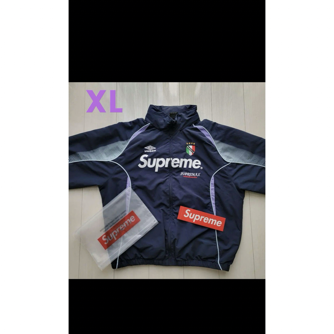 ナイロンジャケットSupreme umbro トラックジャケット