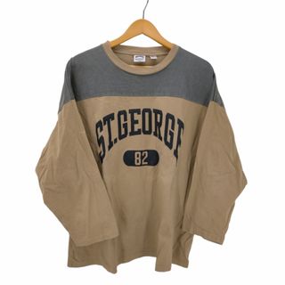 グッドウェアー(GOOD WEAR)のGOODWEAR(グッドウェア) NUTMEG 2段プリント フットボールシャツ(Tシャツ/カットソー(七分/長袖))