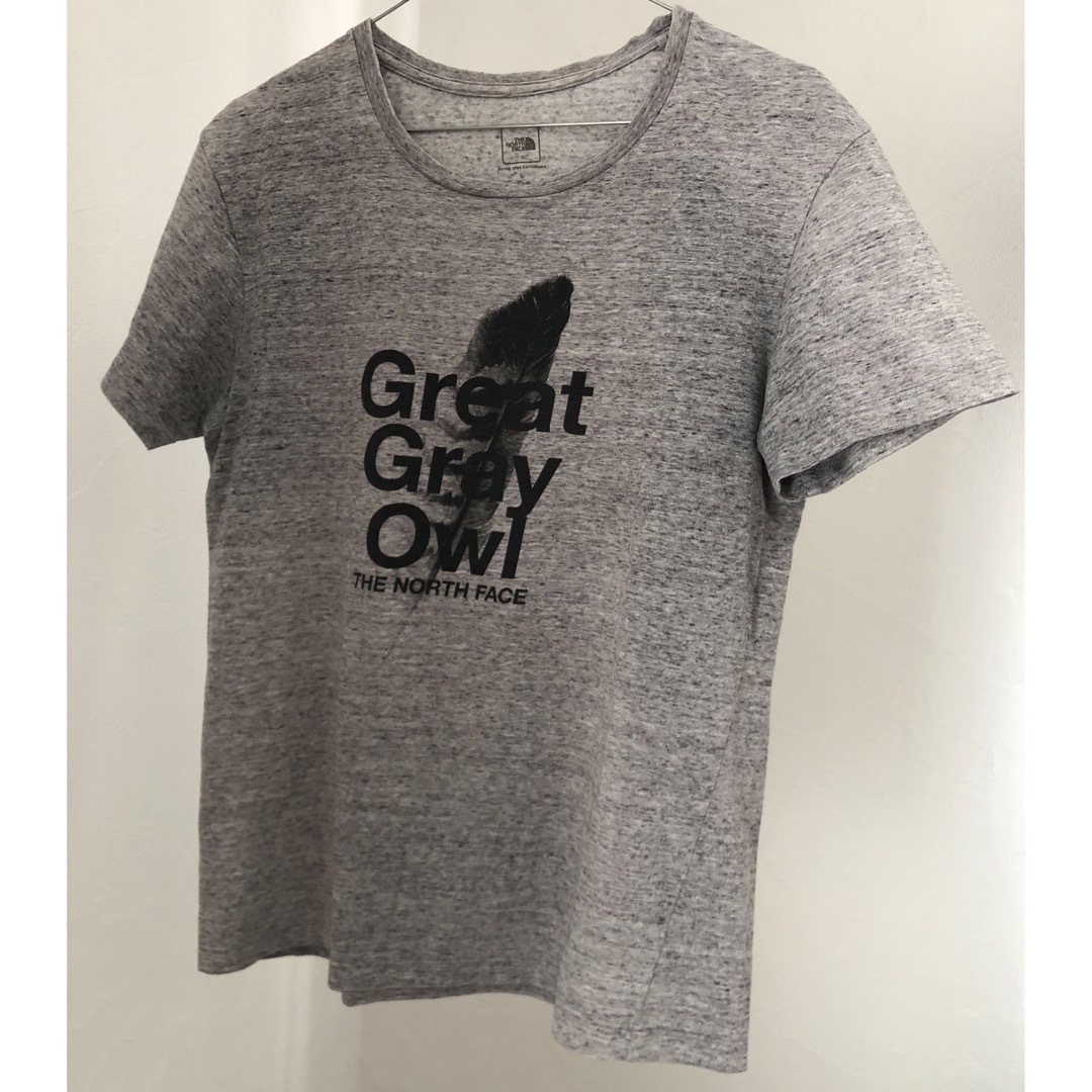 THE NORTH FACE(ザノースフェイス)のNorth Face プリントTシャツ　背中ロゴ　サイズＬ メンズのトップス(Tシャツ/カットソー(半袖/袖なし))の商品写真