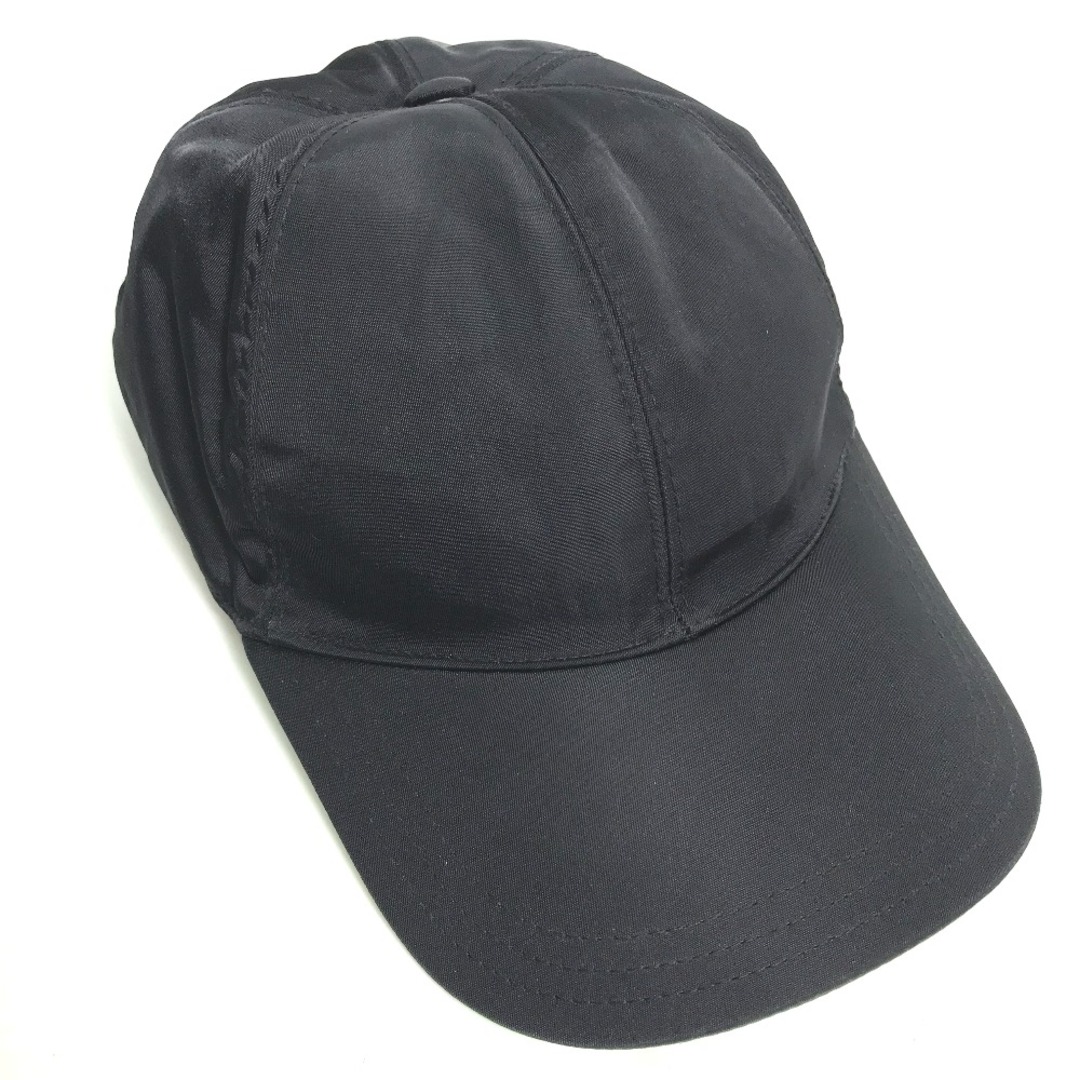 S頭回りプラダ PRADA ロゴ 2HC274 帽子 キャップ帽 ベースボール キャップ ナイロン ブラック