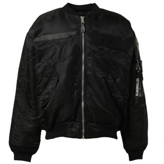 ヴェトモン(VETEMENTS)の新品☆VETEMENTS☆【S】BLACKOUTMOTORCYCLEBOMBER(ブルゾン)