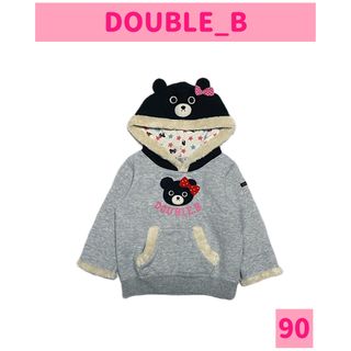 ダブルビー(DOUBLE.B)のDOUBLE_B/ダブルビー フード パーカー size90(ジャケット/上着)