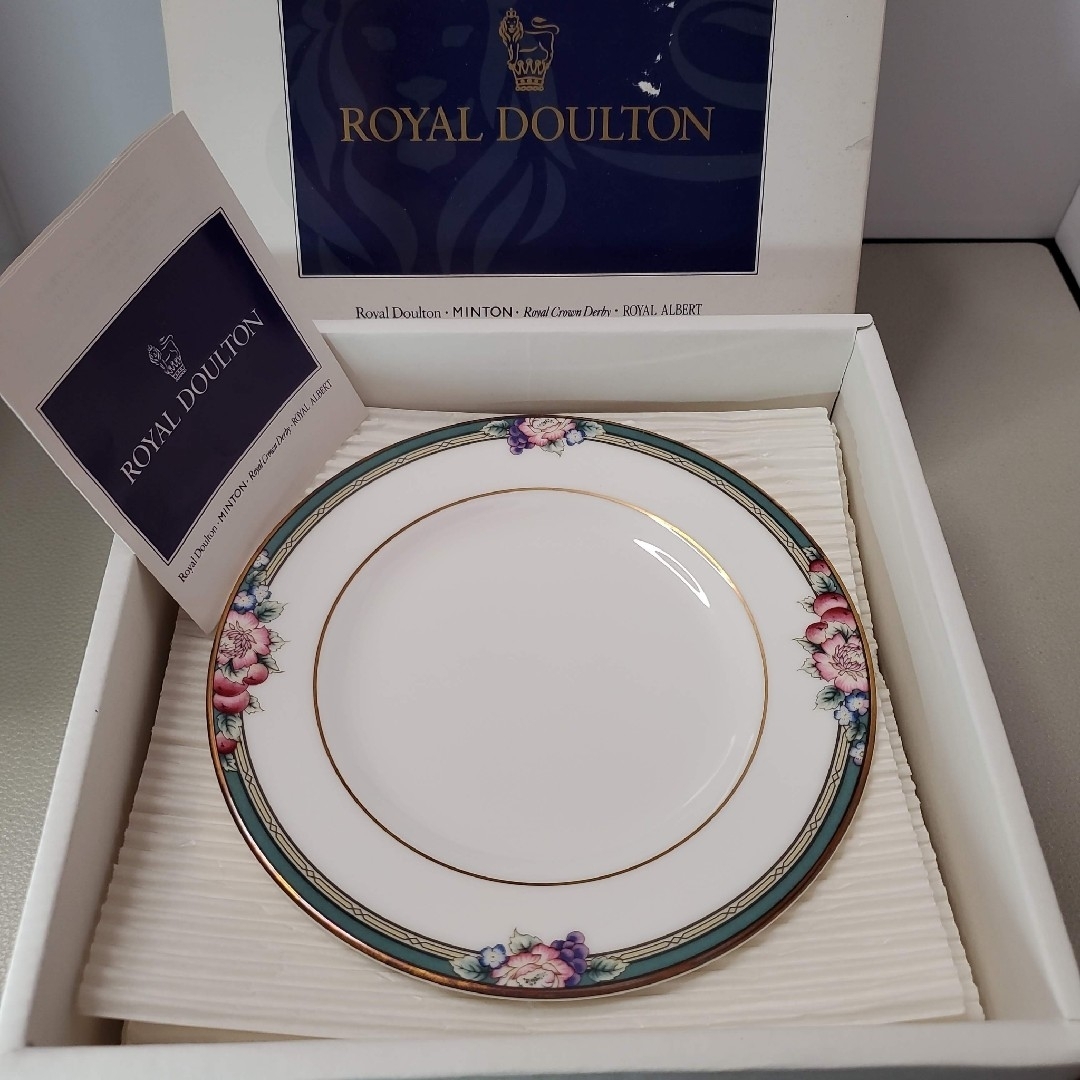 H5233【ROYAL DOULTON】オーチャードヒル　５枚セット【匿名配送・送料無料】