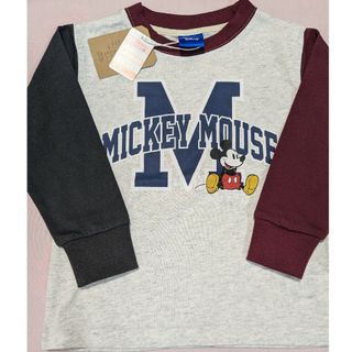 ディズニー(Disney)の【新品】しまむら　ミッキー　Tシャツ　110cm MickeyTシャツ　福袋(Tシャツ/カットソー)