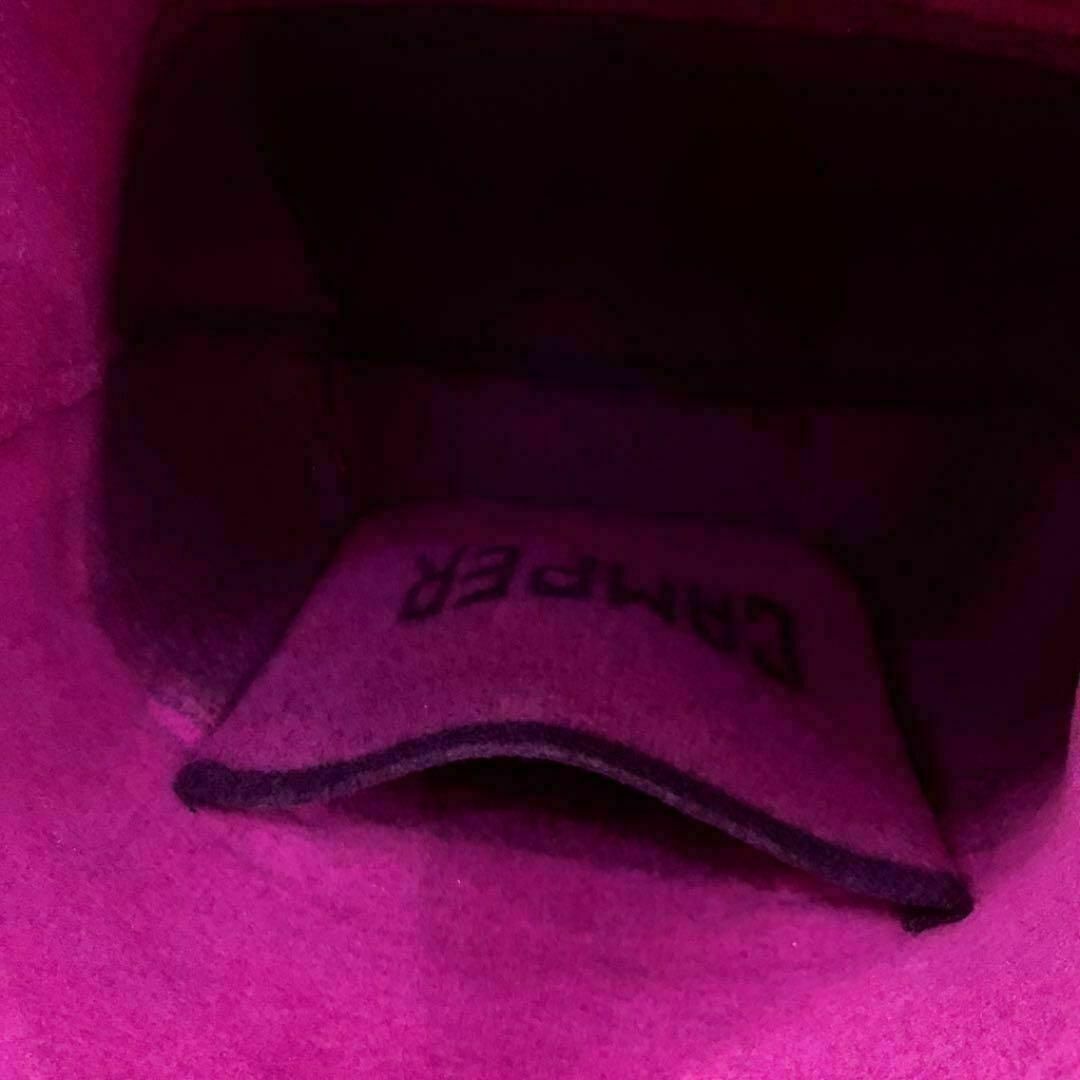 美品【カンペール】ウール トートバッグ BRNKET ブランケット 紫パープル内×1付属品