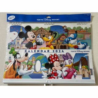 ディズニー(Disney)のディズニー カレンダー2024 壁掛け(カレンダー/スケジュール)