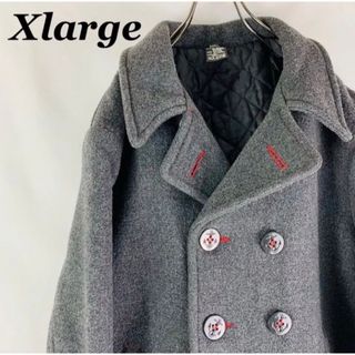 エクストララージ(XLARGE)のエクストララージ☆入手困難☆ウール☆X-large☆ピーコート(ピーコート)