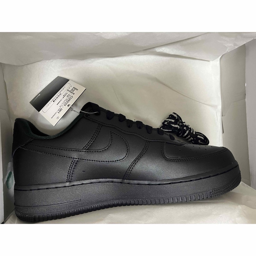 Supreme(シュプリーム)の【27】Nike Supreme Air Force 1 Low Black メンズの靴/シューズ(スニーカー)の商品写真