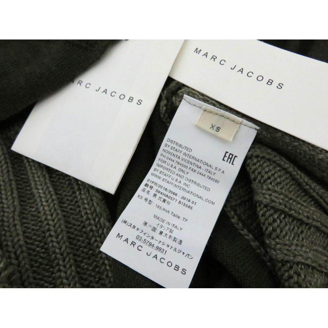 MARC JACOBS(マークジェイコブス)の定価6.9万 MARC JACOBS ハイゲージ ニット カーディガン XS メンズのトップス(カーディガン)の商品写真