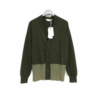 マークジェイコブス(MARC JACOBS)の定価6.9万 MARC JACOBS ハイゲージ ニット カーディガン XS(カーディガン)