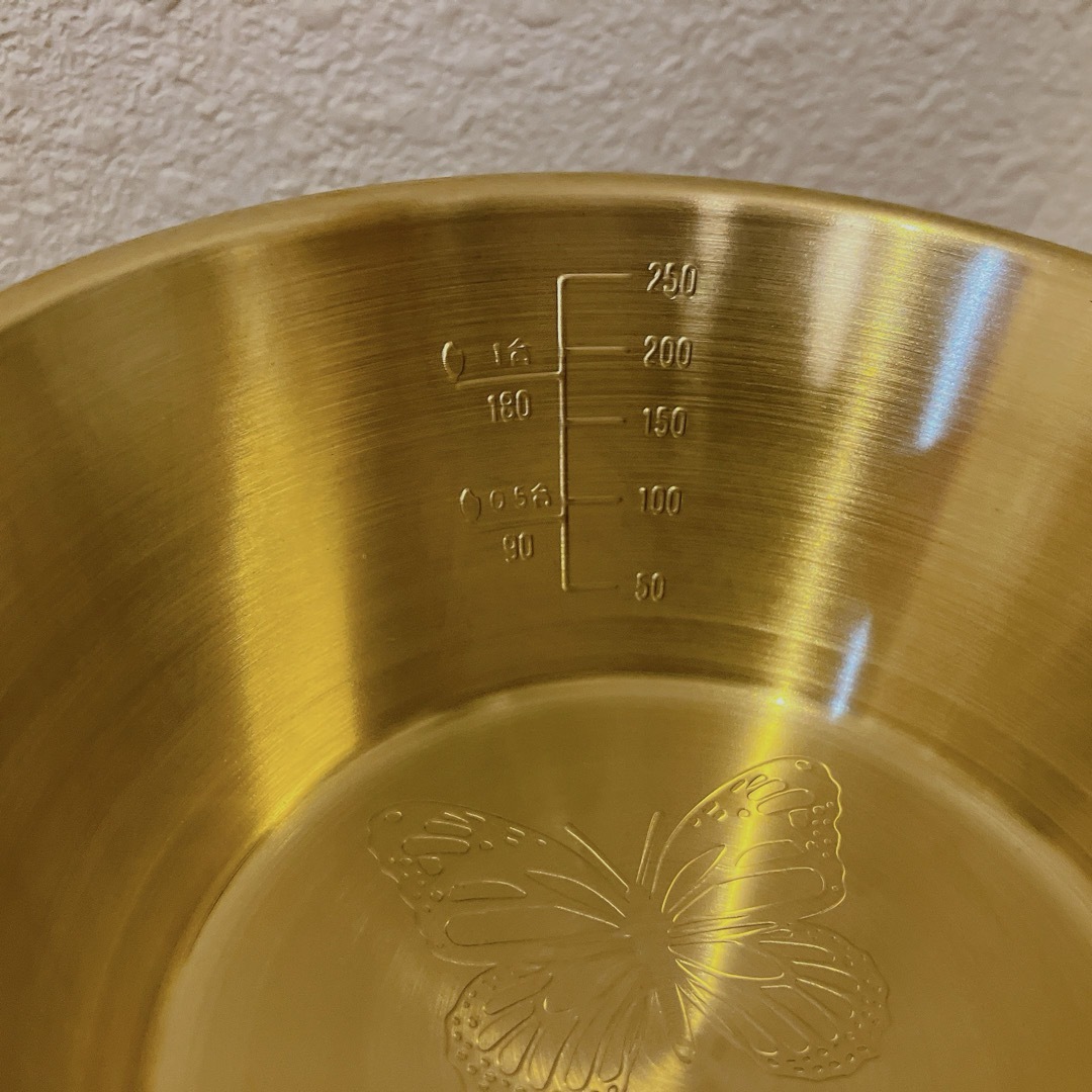 新品未使用品】☆ oldsea 浅型シェラカップ Brass 金 食器 新品未使用品】☆ oldsea 浅型シェラカップ Brass 金 食器