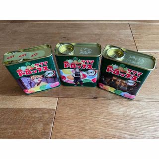 キメツノヤイバ(鬼滅の刃)の値下げ！送料込み⭐️サクマドロップス　鬼滅の刃　新品１缶　缶のみ2缶　セット(キャラクターグッズ)