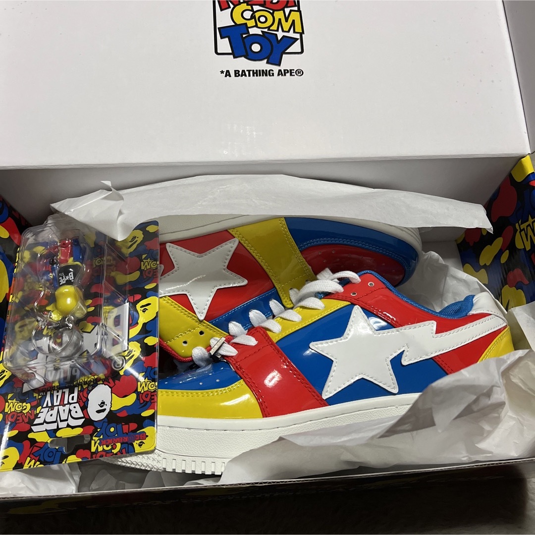 APE BAPE KAWS MEDICOM TOY STA ベイプスタ　27cmスニーカー