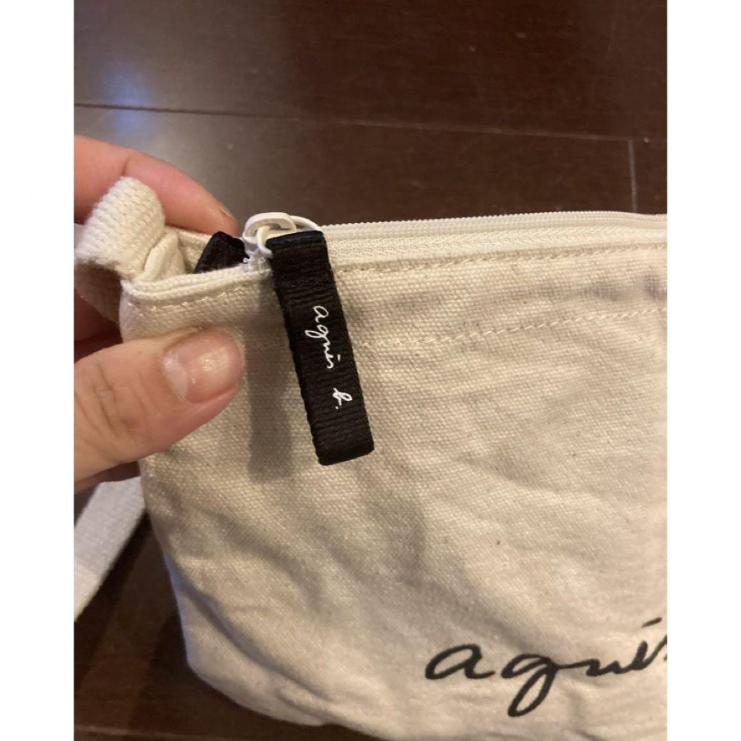 agnes b.(アニエスベー)のアニエスベー　ショルダーバッグ　白 レディースのバッグ(ショルダーバッグ)の商品写真