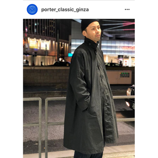 ポータークラシック(PORTER CLASSIC)の Porter Classic - WEATHER SWING COAT(ステンカラーコート)