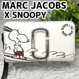 マークジェイコブス(MARC JACOBS)のマークジェイコブス 二つ折り財布 スヌーピー ホワイト MARCJACOBS財布(財布)