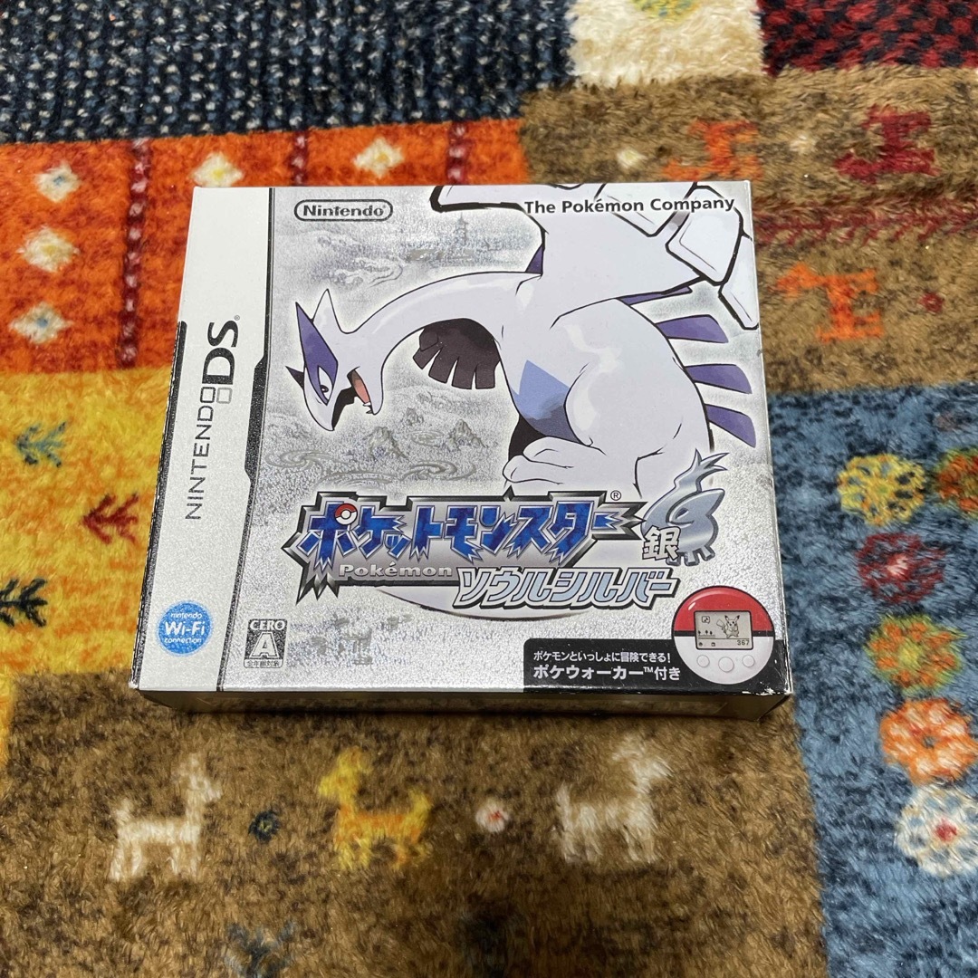 ニンテンドーDS(ニンテンドーDS)のポケットモンスター ソウルシルバー　中古 エンタメ/ホビーのゲームソフト/ゲーム機本体(携帯用ゲームソフト)の商品写真