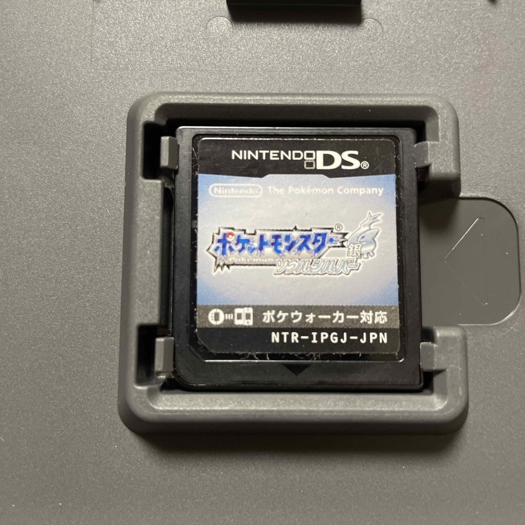 ニンテンドーDS(ニンテンドーDS)のポケットモンスター ソウルシルバー　中古 エンタメ/ホビーのゲームソフト/ゲーム機本体(携帯用ゲームソフト)の商品写真