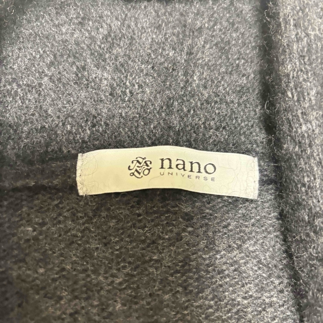 nano・universe(ナノユニバース)のnano・universe ウール ヘアリーロングカーディガン レディースのトップス(カーディガン)の商品写真