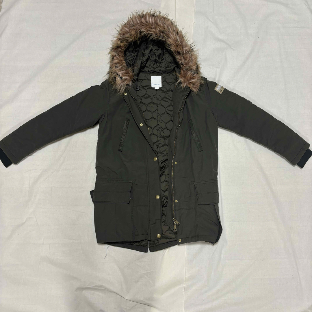DIESEL モッズコート ジャケット ダウン 冬 綿 ミリタリー カーキー レディースのジャケット/アウター(モッズコート)の商品写真