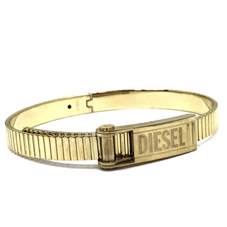ディーゼル(DIESEL)のDIESEL ブレスレット ディーゼル ゴールド ロゴ DX1357710(ブレスレット)