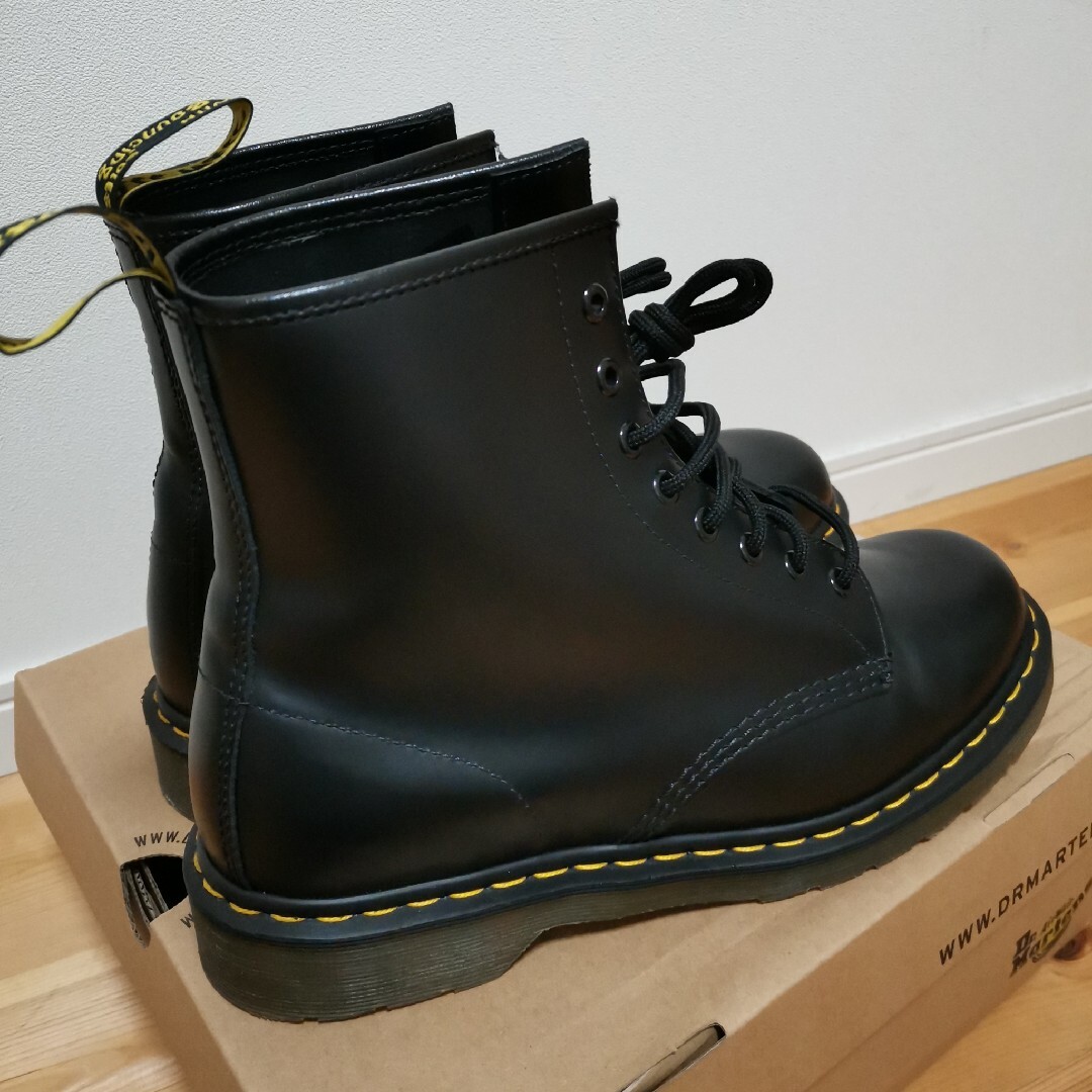 Dr.Martens(ドクターマーチン)の【早い者勝ち値引き】Dr.Martens 1460  8ホールブーツ ブラック メンズの靴/シューズ(ブーツ)の商品写真