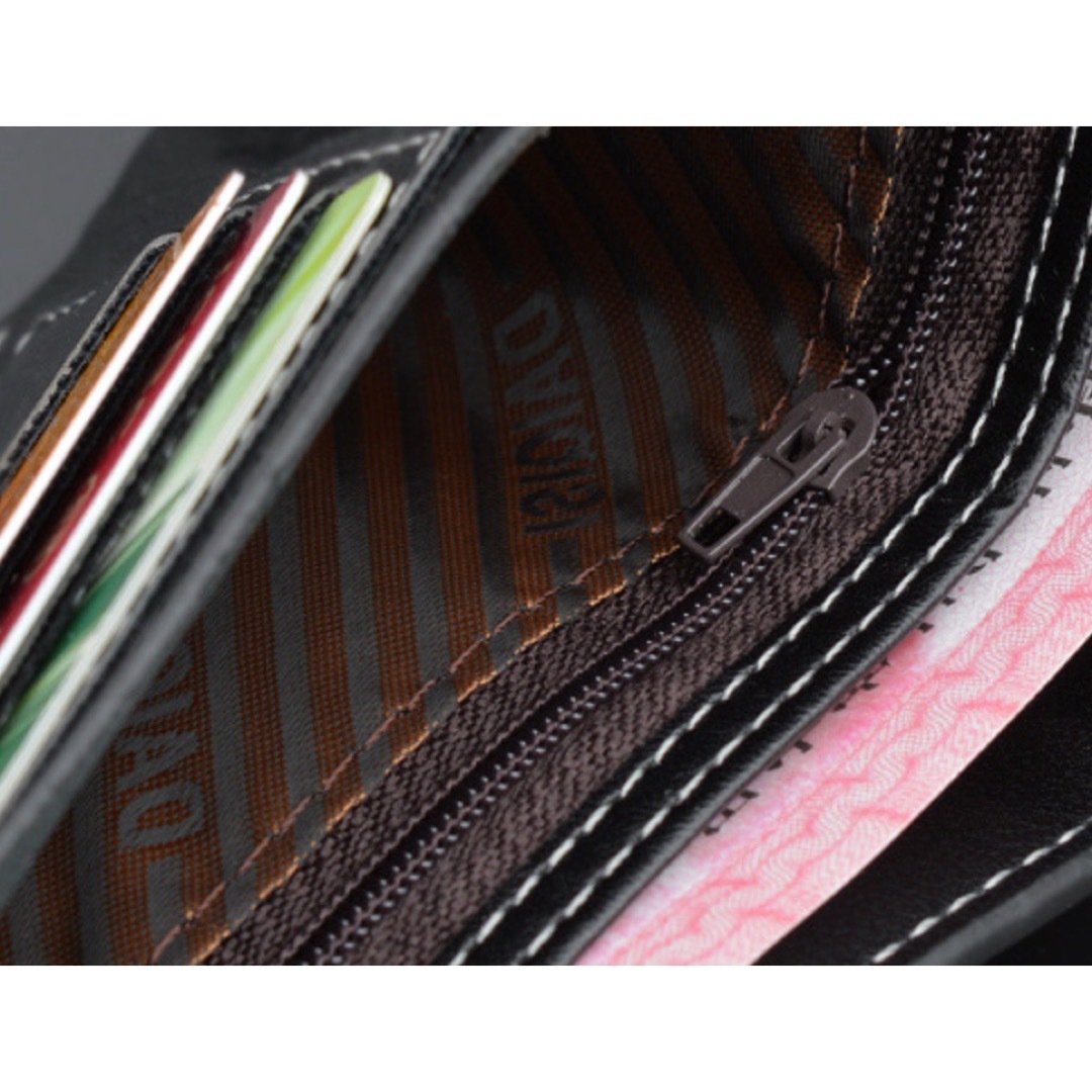 2999円○カジュアル PUレザー 二つ折り ショートウォレット ダークブラウン メンズのファッション小物(折り財布)の商品写真