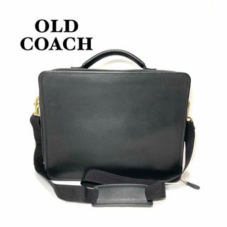 ✨希少モデル Old Coach オールドコーチ ビジネスバッグ 2way 濃茶