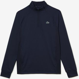 ラコステ(LACOSTE)のラコステ ジップアップ ゴルフ ジャケット Lサイズ ネイビー SH5221 (その他)