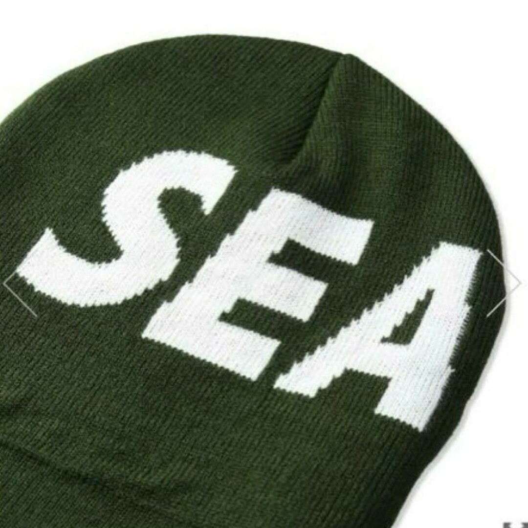 WIND AND SEA - ウィンダンシー SEA JACQUARD BEANIE / OLIVEの通販 by