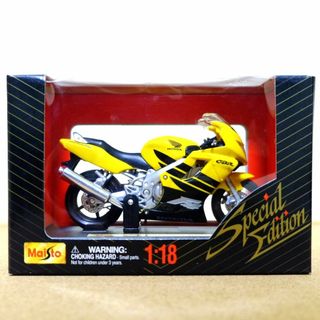 【Maisto】HONDA CBR 600F4 YEL 1:18(ミニカー)