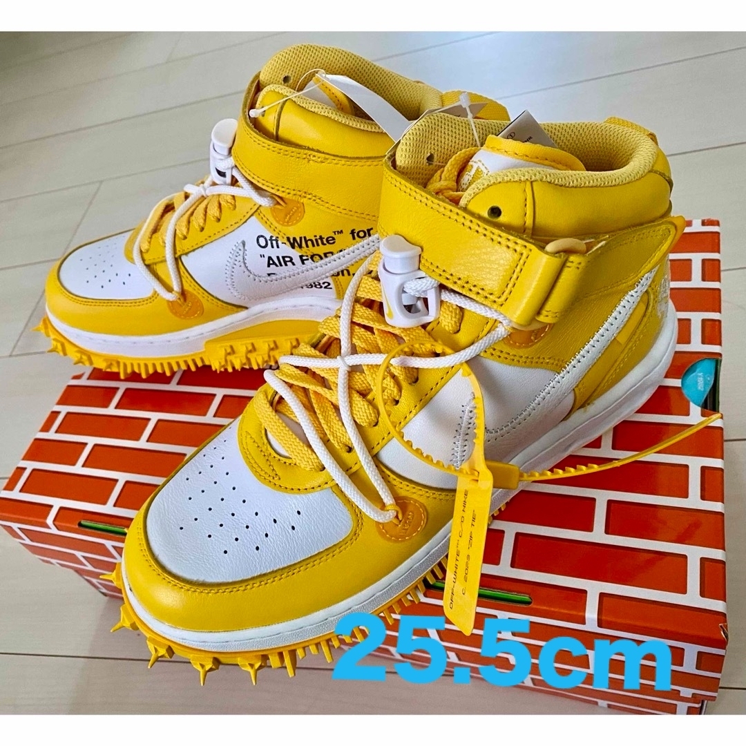 Off-White - Off-White × Nike Air Force 1 Mid SP LTHRの通販 Off-White - Off-White × Nike Air Force 1 Mid SP LTHRの通販