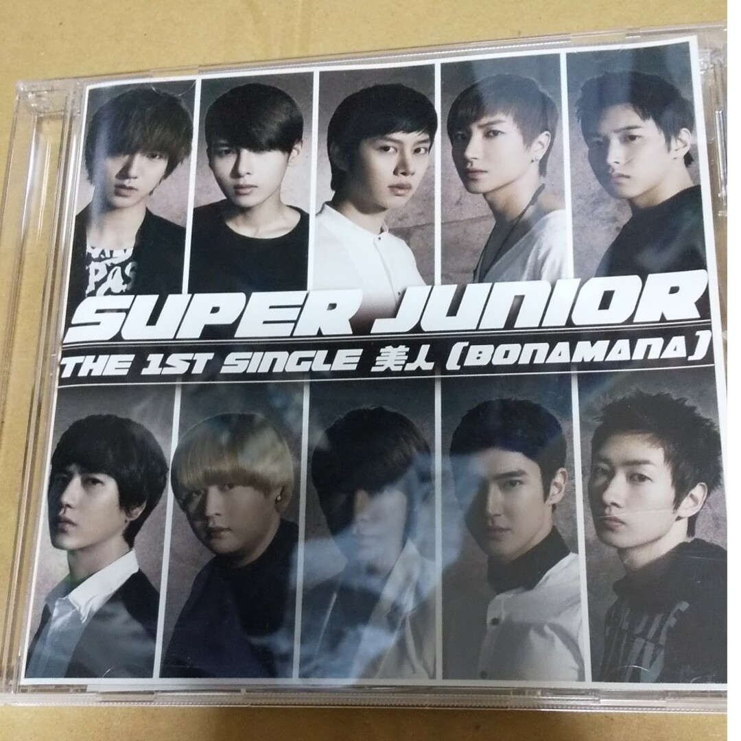 SUPER JUNIOR(スーパージュニア)の美人 （ＢＯＮＡＭＡＮＡ） （サークルＫサンクス盤） ＳＵＰＥＲ ＪＵＮＩＯＲ エンタメ/ホビーのCD(K-POP/アジア)の商品写真