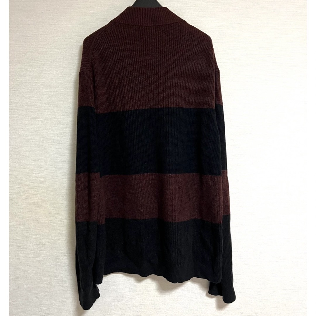 MICHAEL KORS - NY購入 MKメンズニットカーディガンXLサイズの MICHAEL KORS - NY購入 MKメンズニットカーディガンXLサイズの