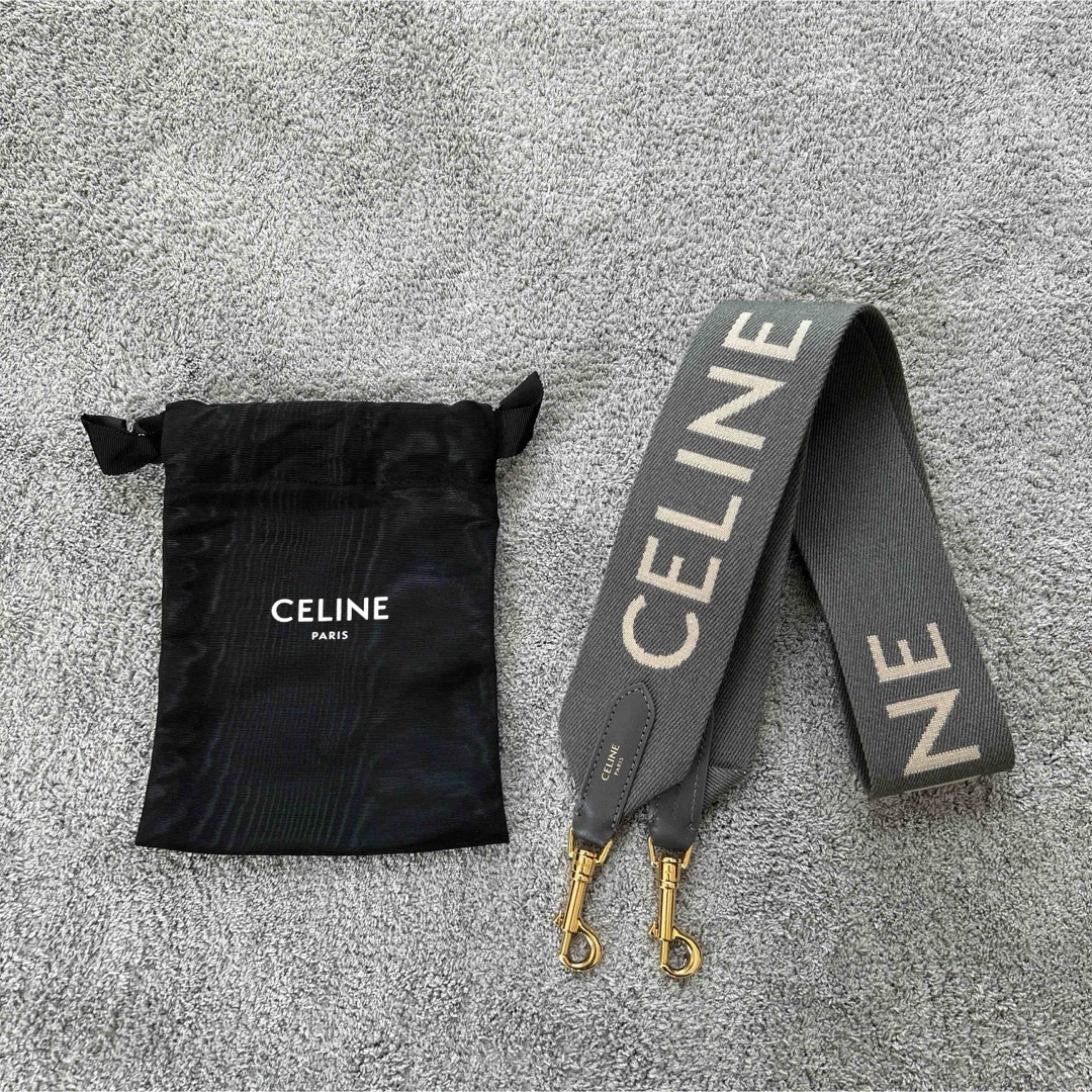 CELINE - セリーヌ ジャガード ロングストラップ