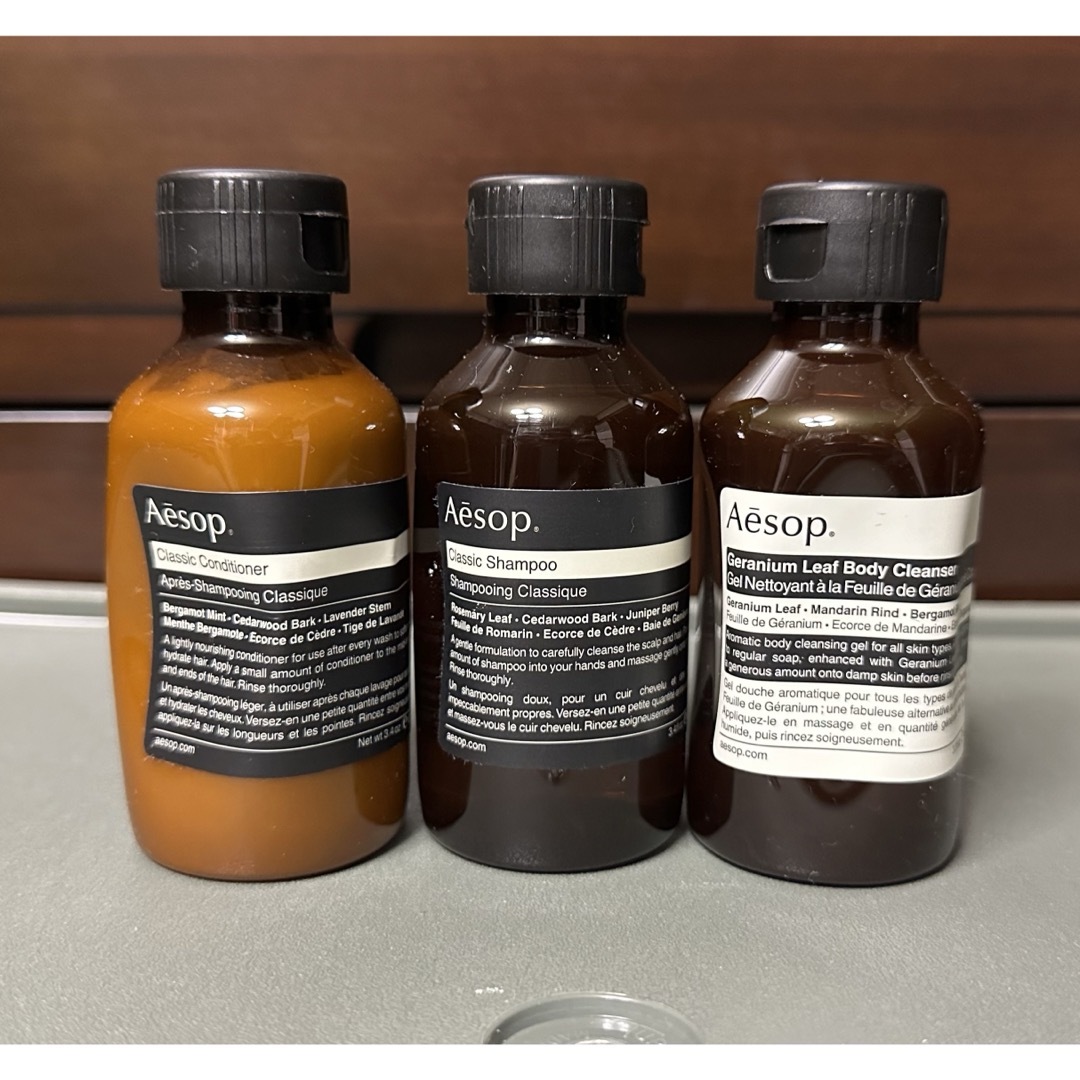 Aesop(イソップ)のAesop シャンプー、コンディショナー、ボディクレンズセット コスメ/美容のヘアケア/スタイリング(シャンプー/コンディショナーセット)の商品写真