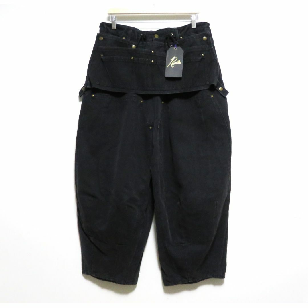 ブラック定価新品 Needles H.D. Pant Apron 16oz Canvas M