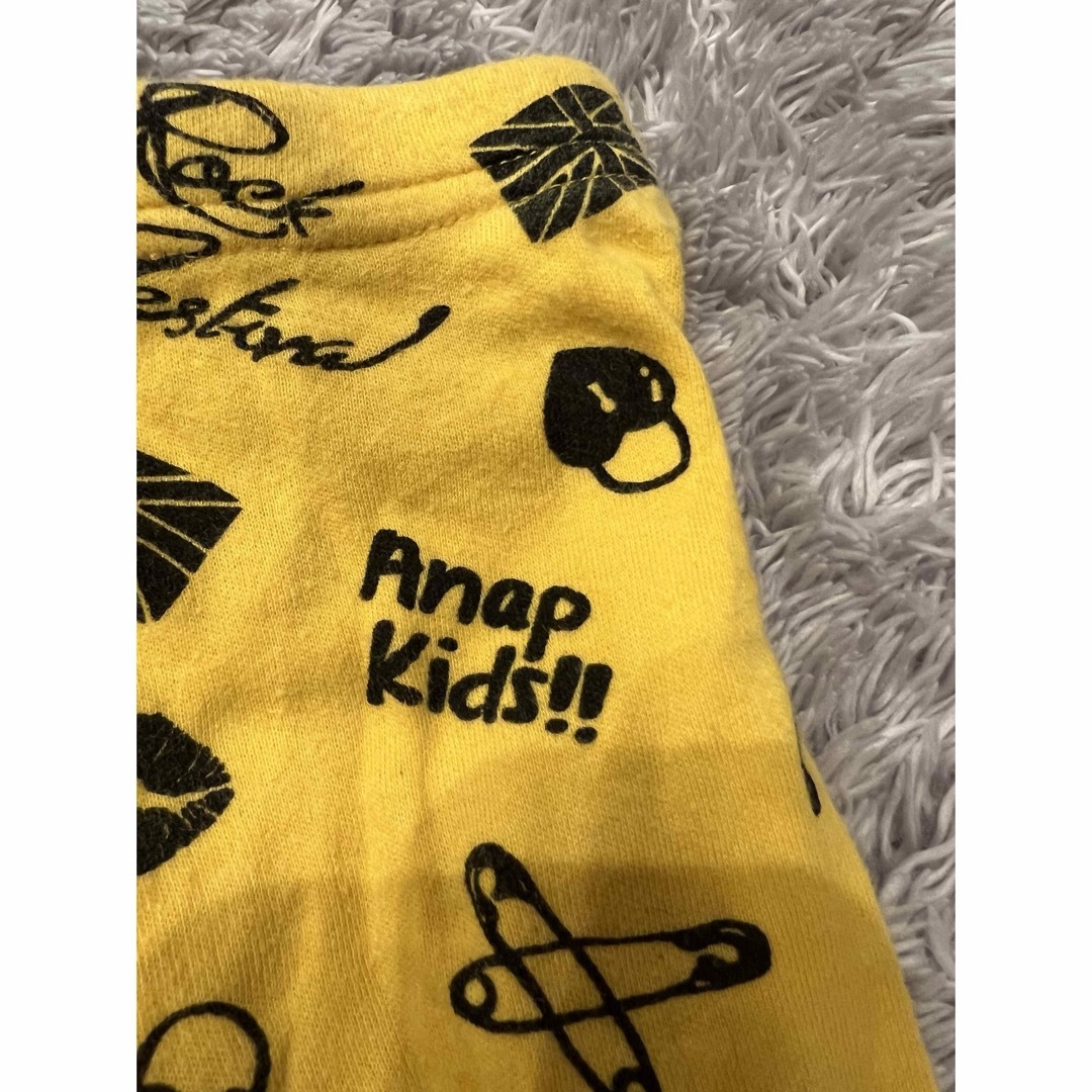 ANAP(アナップ)の800円90cmミッキー柄＆ANAPパンツ2着セット キッズ/ベビー/マタニティのキッズ服男の子用(90cm~)(Tシャツ/カットソー)の商品写真