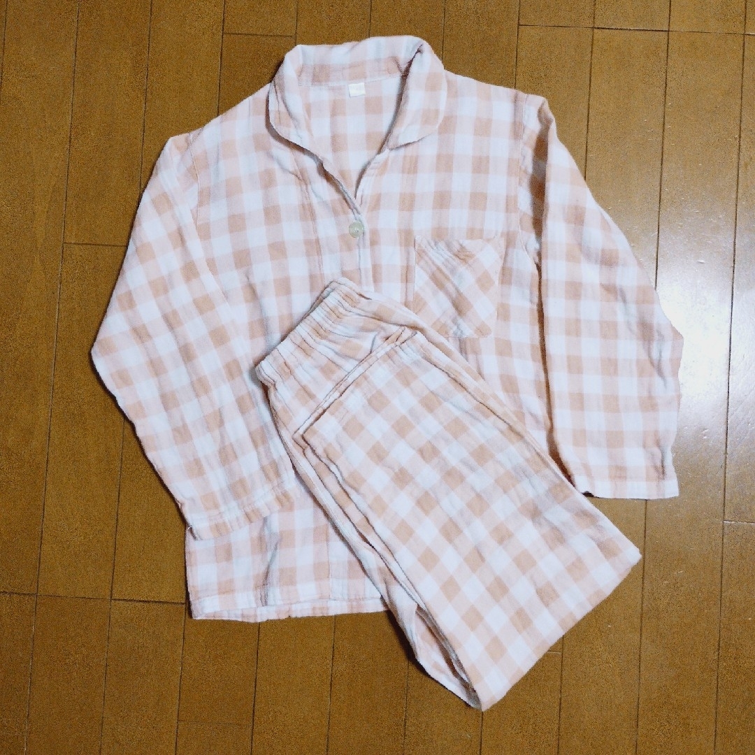 ガーゼパジャマ♡140 キッズ/ベビー/マタニティのキッズ服女の子用(90cm~)(パジャマ)の商品写真