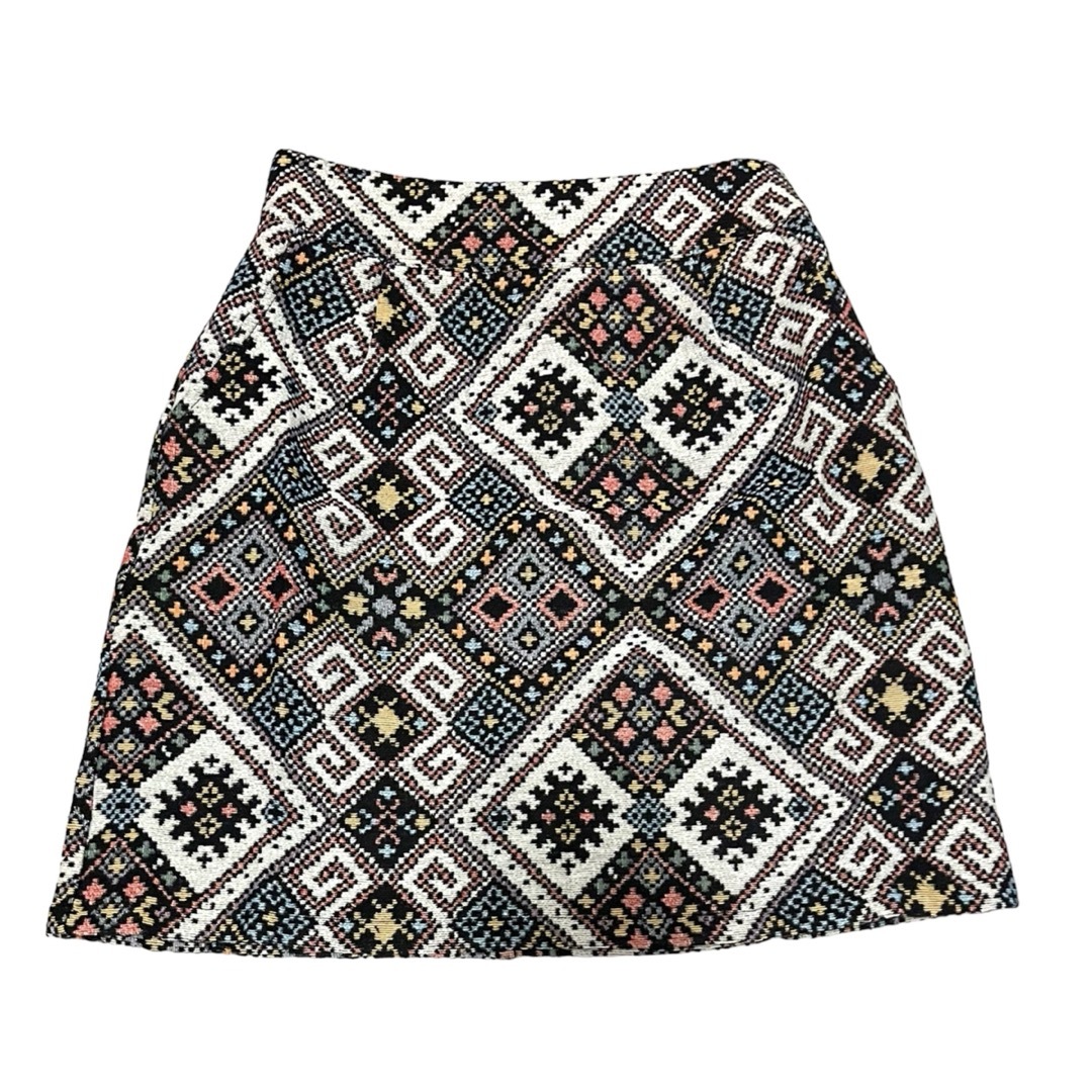 総柄 ジャガード スカート レディースのスカート(ひざ丈スカート)の商品写真