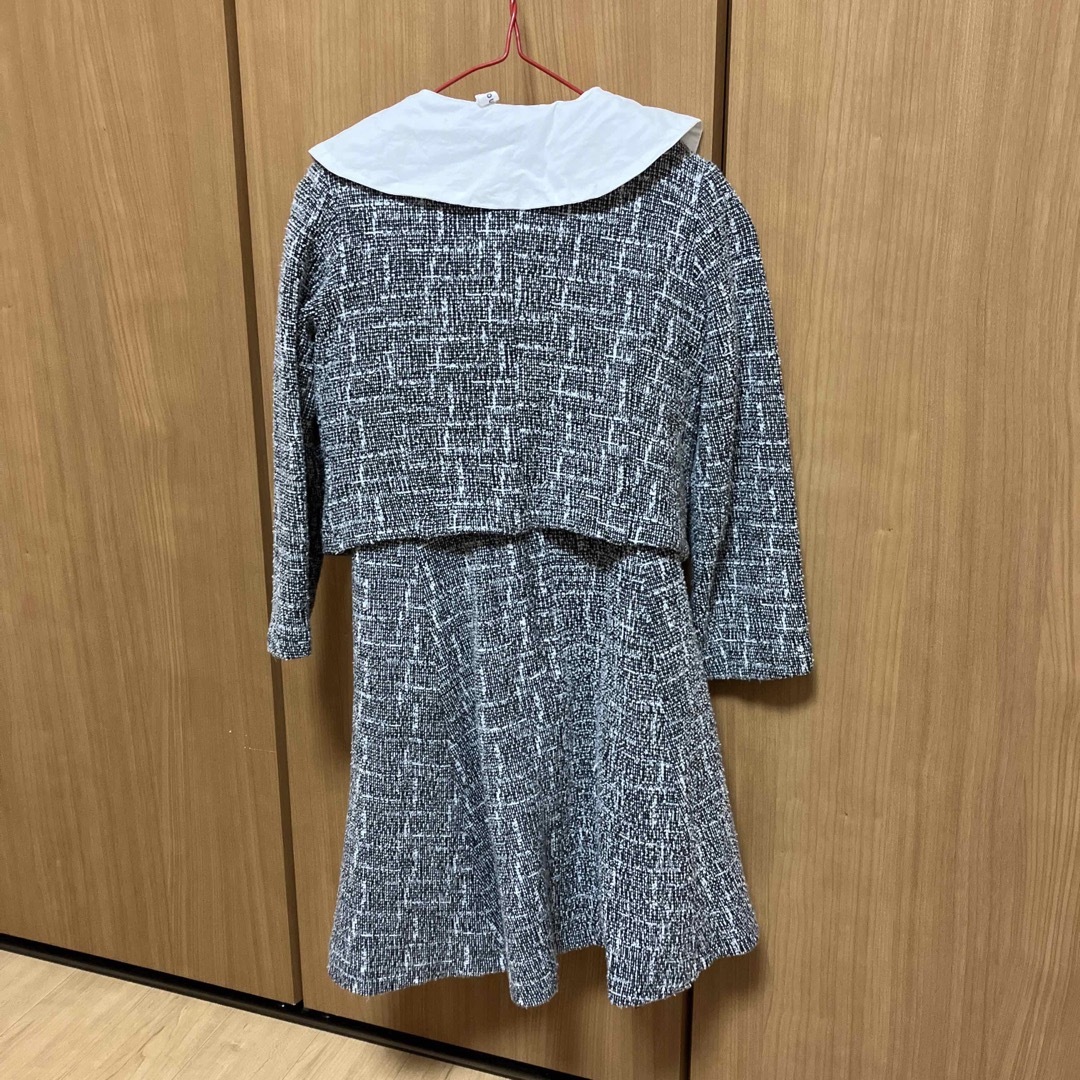 COMME CA ISM(コムサイズム)の入学式　卒園式　フォーマル　セットアップ キッズ/ベビー/マタニティのキッズ服女の子用(90cm~)(ドレス/フォーマル)の商品写真