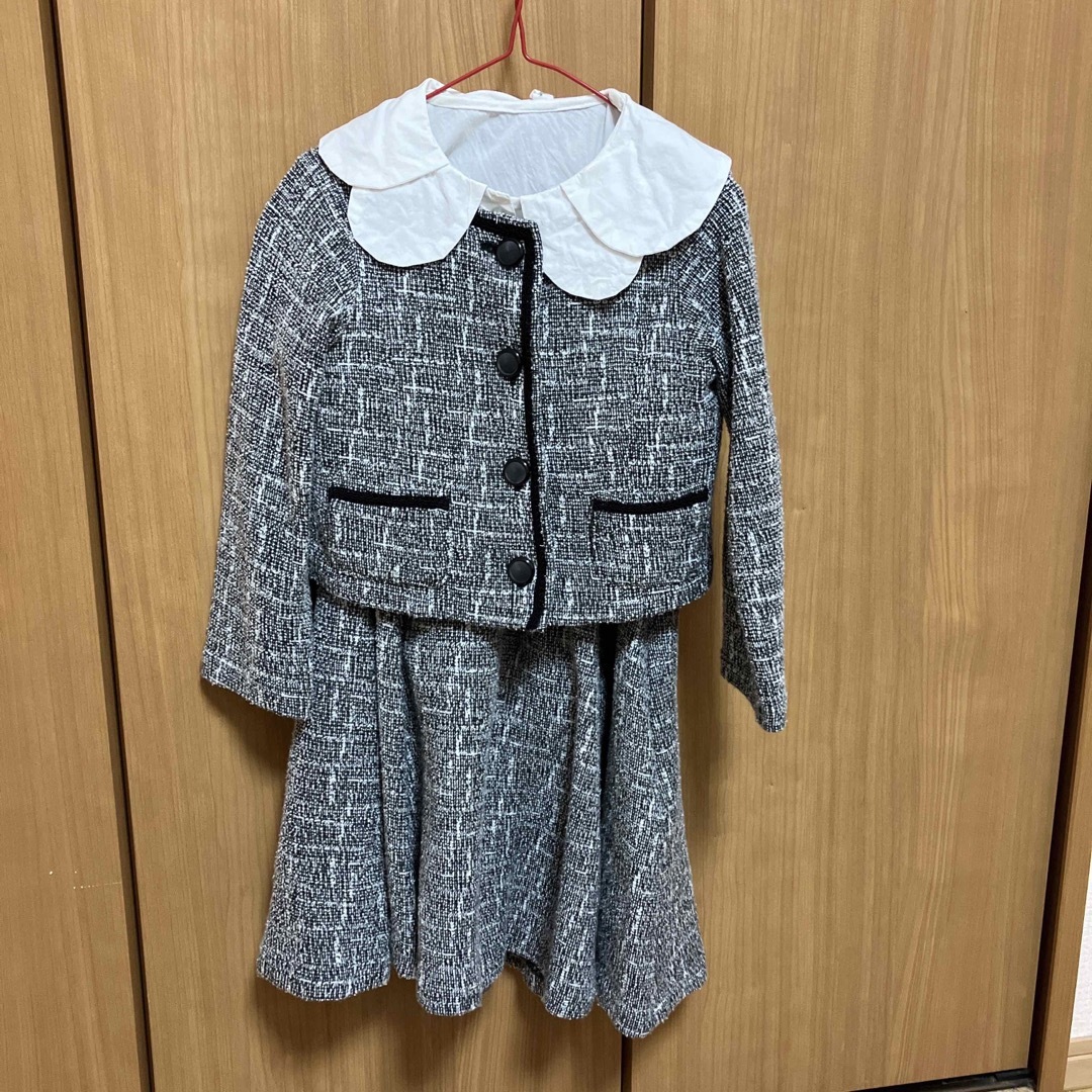 COMME CA ISM(コムサイズム)の入学式　卒園式　フォーマル　セットアップ キッズ/ベビー/マタニティのキッズ服女の子用(90cm~)(ドレス/フォーマル)の商品写真