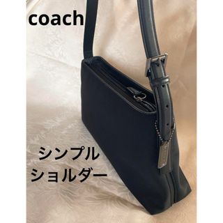 コーチ(COACH)のcoach ショルダーバッグ　シンプル　会社　学校行事(ショルダーバッグ)