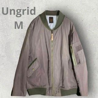 アングリッド(Ungrid)のUngrid アングリッド MA-1 ブルゾン M レディース(ブルゾン)