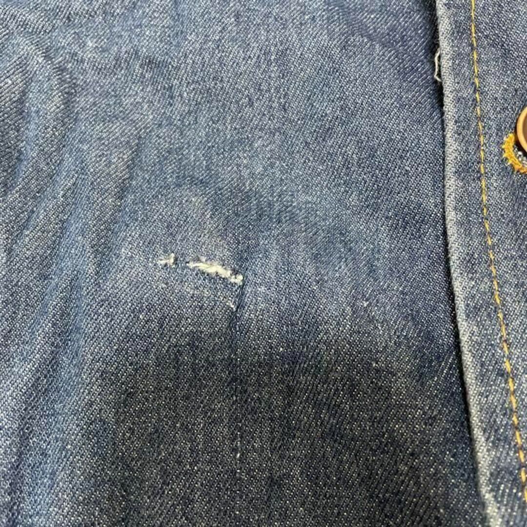 府城 Fu Cheng メンズ デニム ジャケット Gジャン ストライプ メンズのジャケット/アウター(Gジャン/デニムジャケット)の商品写真